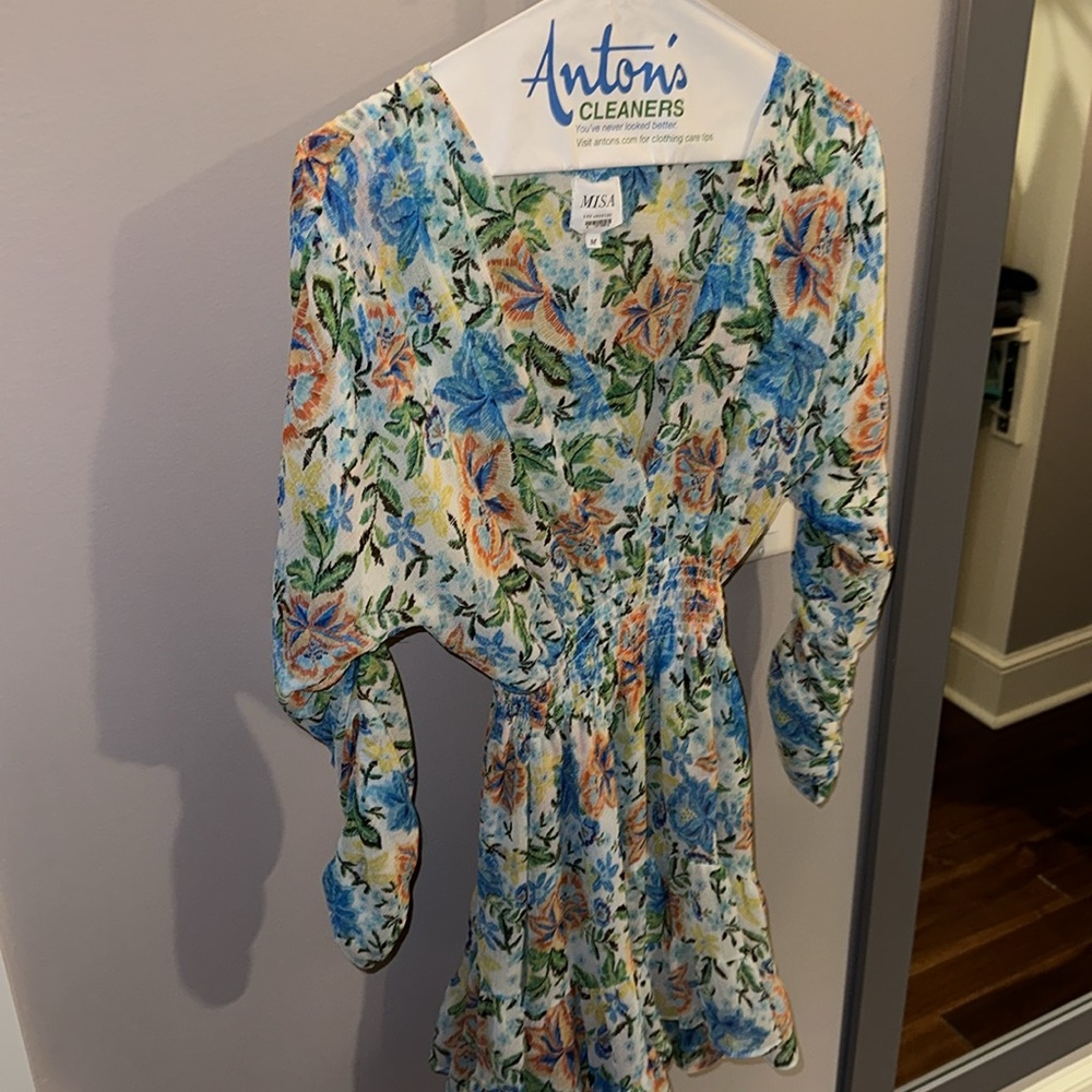 MISA Los Angeles Chiara Dress in Oasis Floral
Size: Medium 
Color:Oasis Floral - Picture 6 of 9